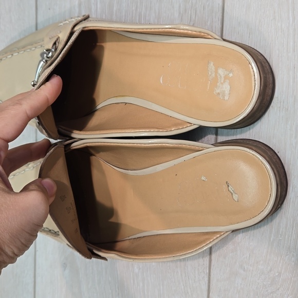 Franco Sarto Anthropologie Women Bellamy Loafer Slip on mule shoes sz 8M - Picture 5 of 15